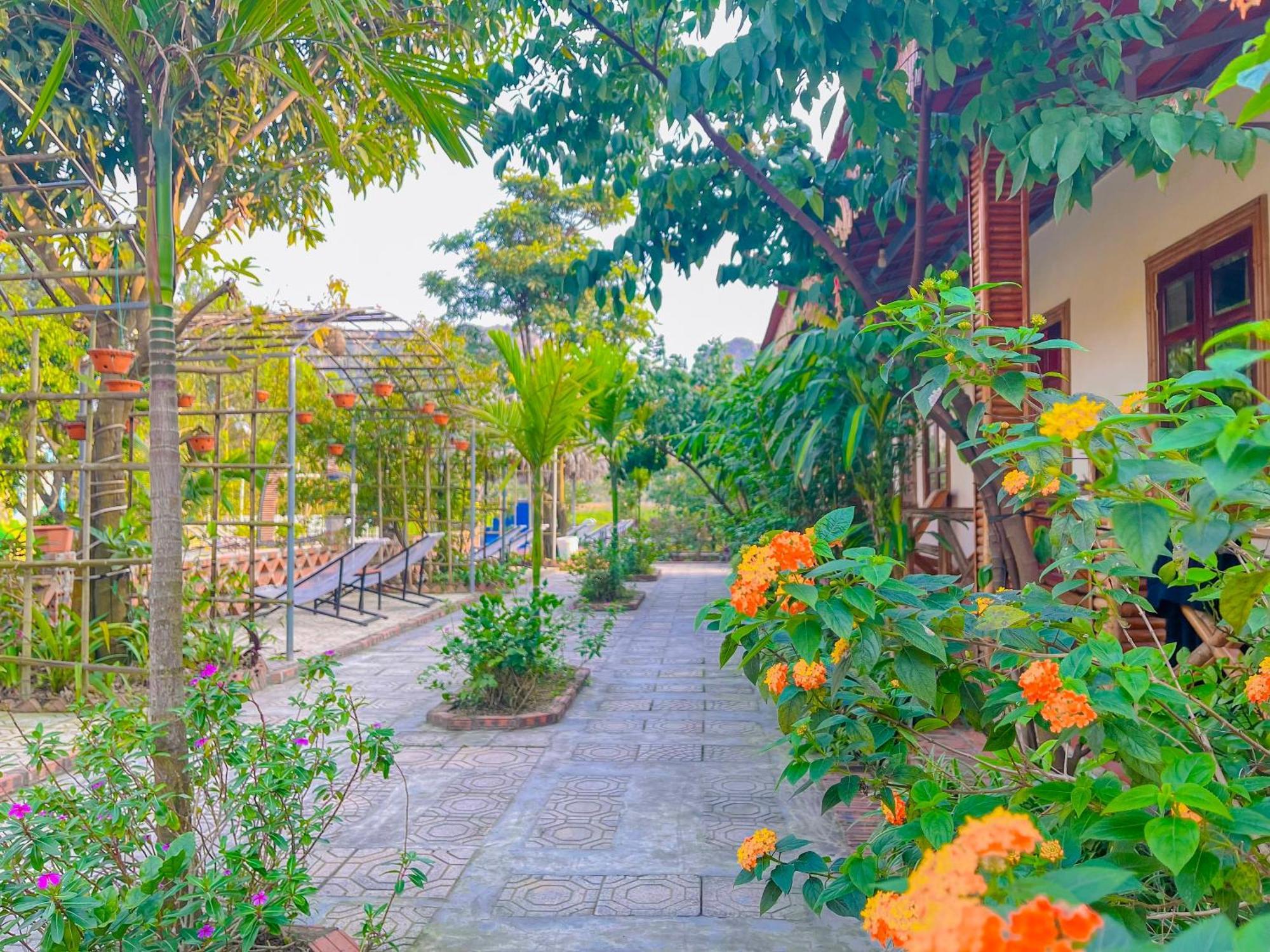Trang An Quynh Trang Happy Homestay & Garden Ninh Binh Exterior photo