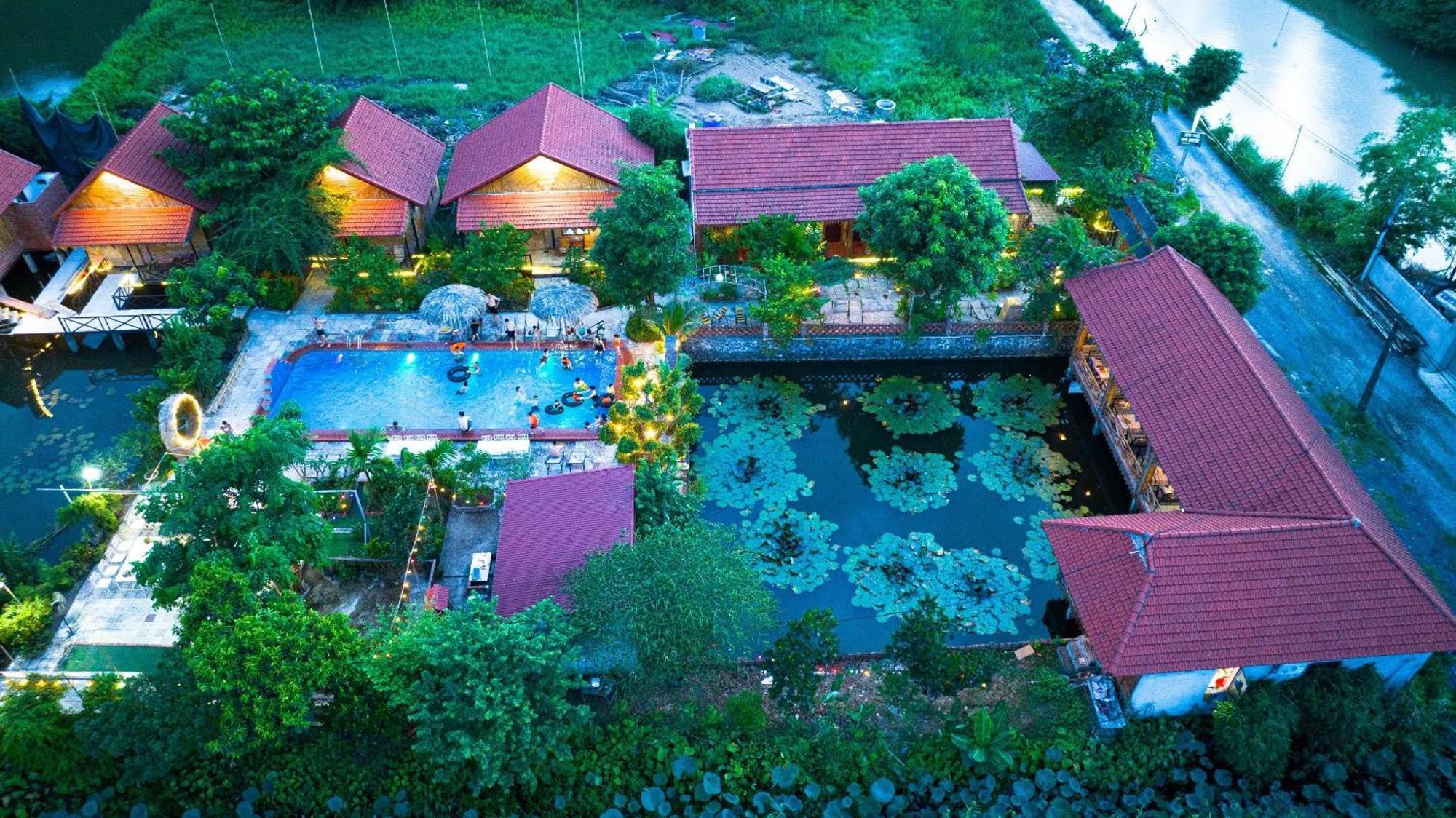 Trang An Quynh Trang Happy Homestay & Garden Ninh Binh Exterior photo